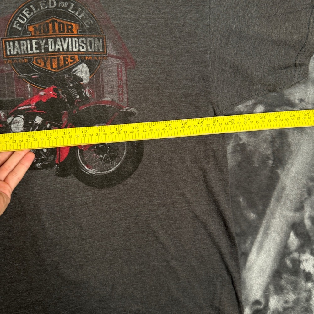 Harley Davidson Graphic T-Shirt Mens XL Grey Thunderbird Albuquerque NM Biker - Picture 6 of 8